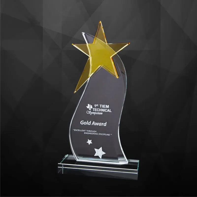 Exclusive Crystal Star Plaques 9226 product image