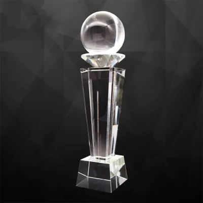 Exclusive Crystal Trophy with Crystal Ball 9263