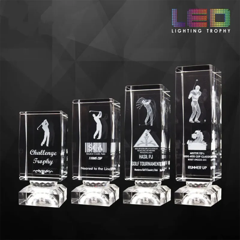 LED Lighting Trophy 9265 crystal trophies product image