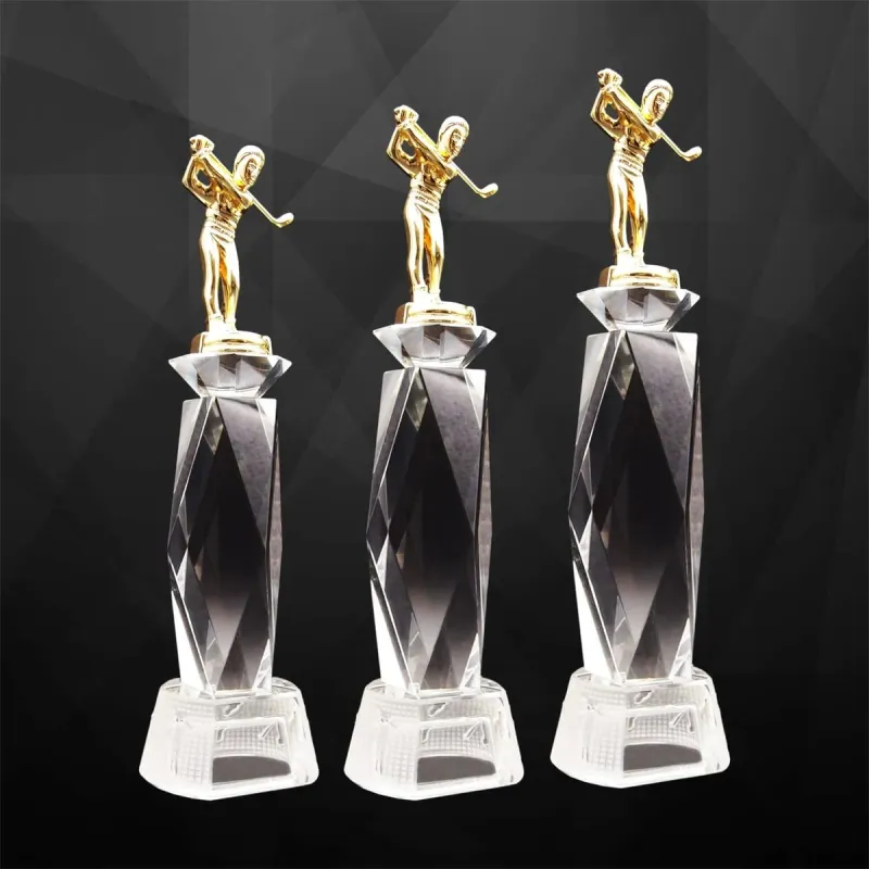 Exclusive Crystal Golf Trophy 9276 product image
