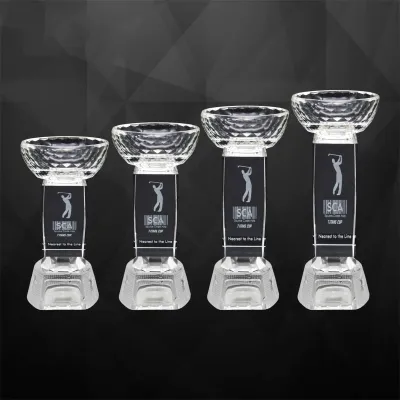 Exclusive Crystal Bowl Trophy 9280