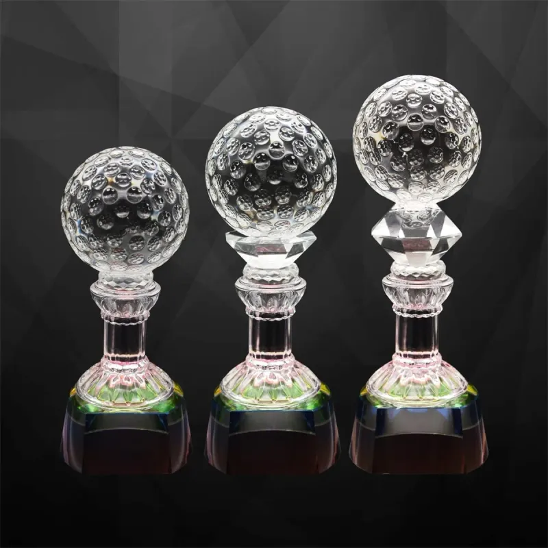 Exclusive Crystal Golf Trophy 9282 product image