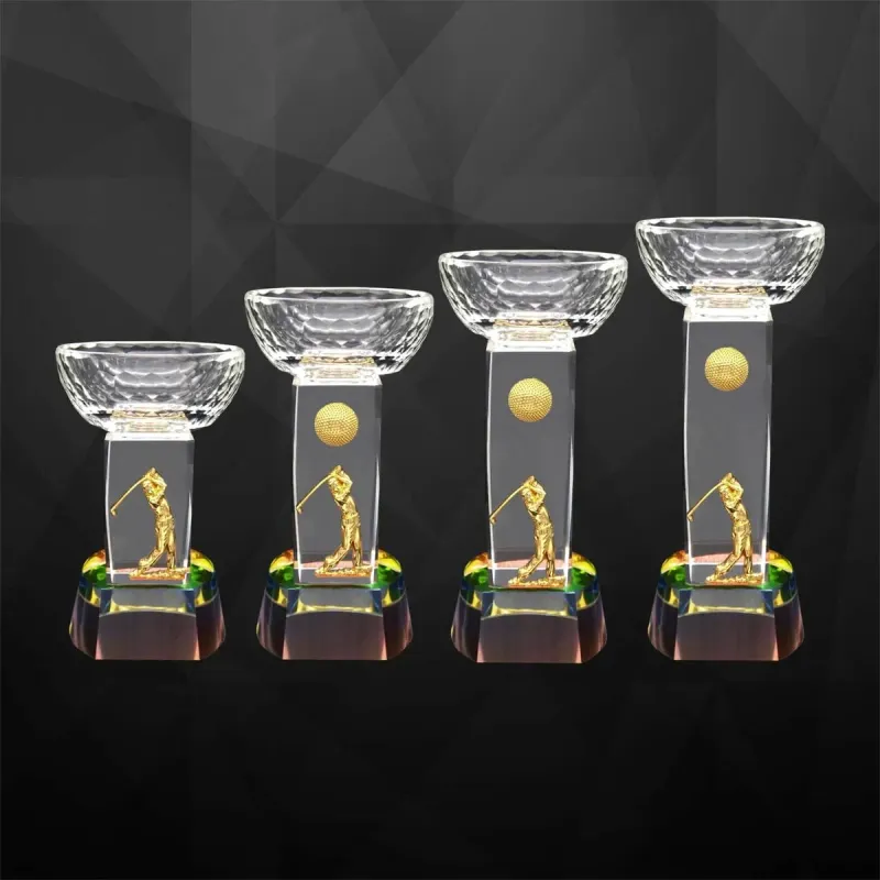 Exclusive Crystal Golf Trophy 9285 product image