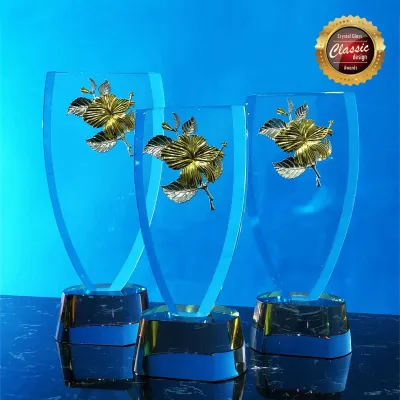Crystal Plaques & Trophy 9377