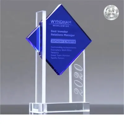 Exclusive Crystal Plaques 9384