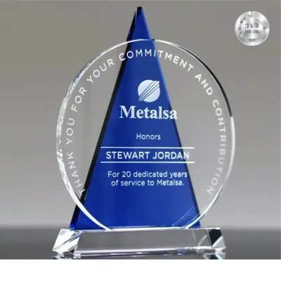 Exclusive Crystal Plaques 9385