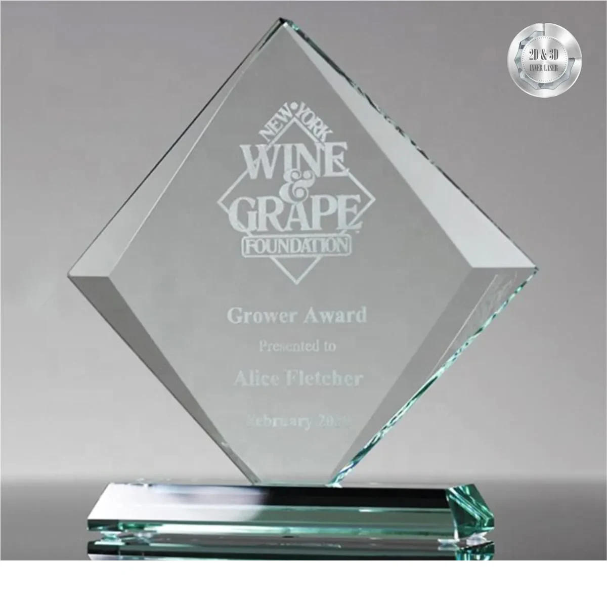 Exclusive Crystal Plaques 9389