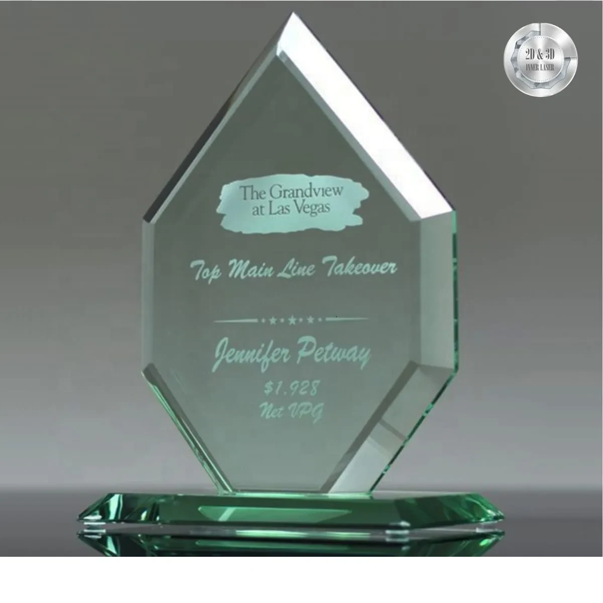 Exclusive Crystal Plaques 9391