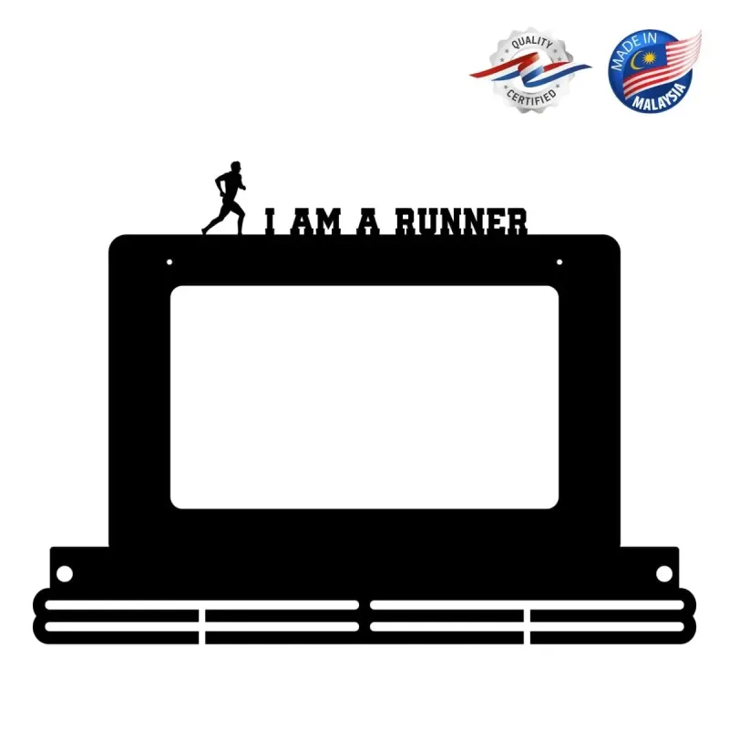 Acrylic Medal Holder (I am a Runner) AB002 product image