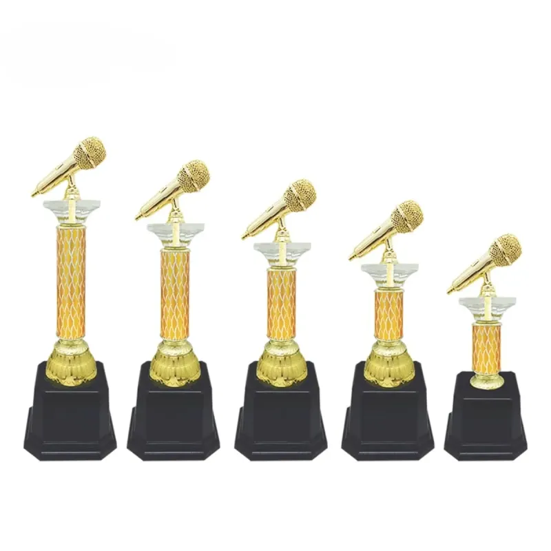 Microphone Trophy ALT6003 mixed materials corporate gifts product image