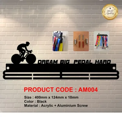 Acrylic Medal Holder (Cycling) AM004