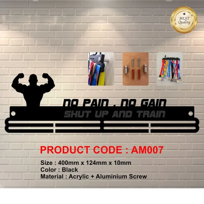 Acrylic Medal Holder (Gym) AM007 product image