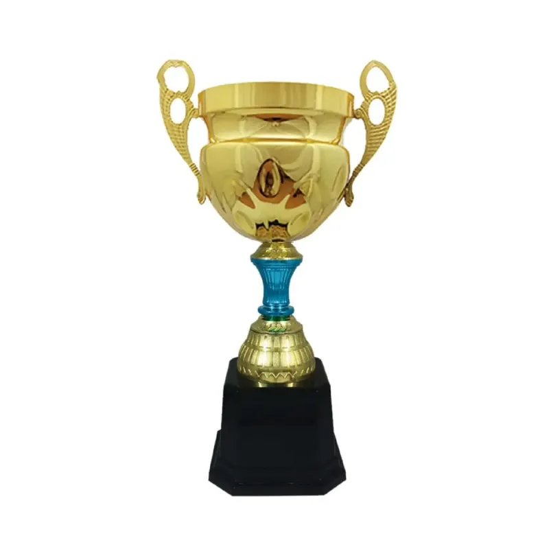 Exclusive Italian Cup (GOLD BLUE) BAW402 metal trophies product image