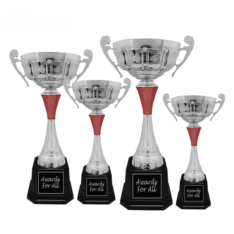 Metal Cup Trophy (SILVER RED) BAW691 product image