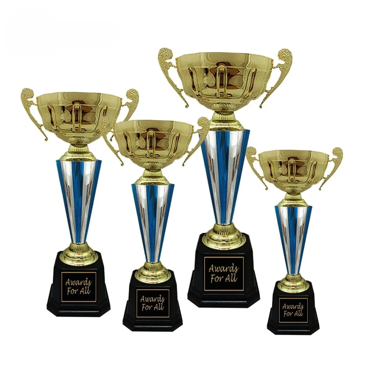 Metal Cup Trophy (SILVER BLUE) BAW695