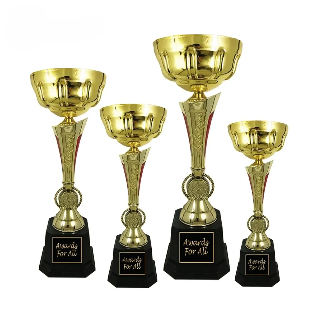 Metal Cup Trophy (GOLD RED) BAW698
