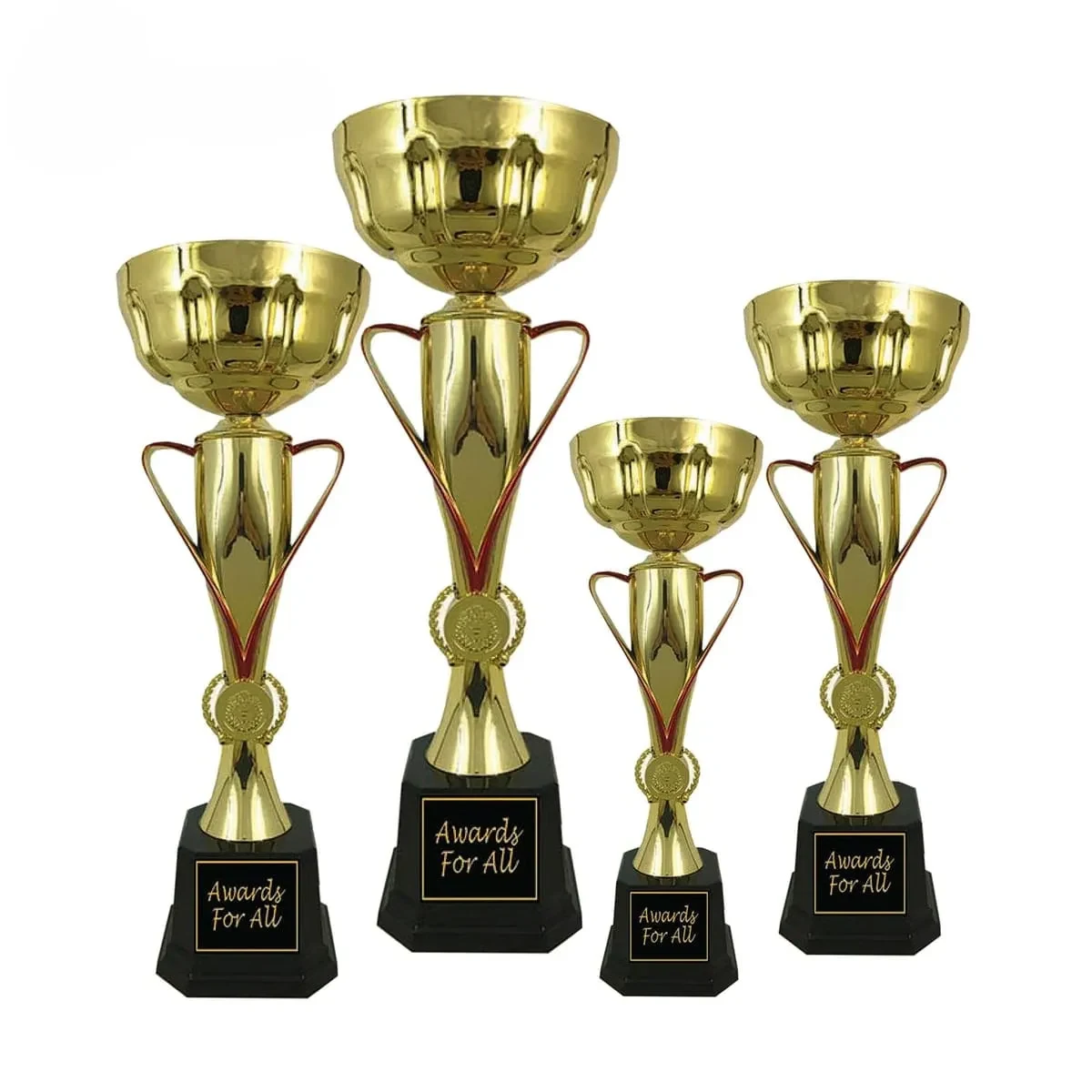 Metal Cup Trophy (GOLD RED) BAW699