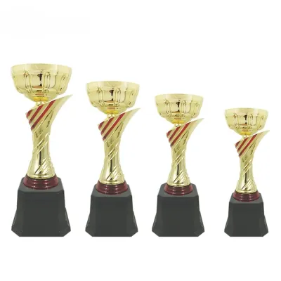 Metal Cup Trophy (GOLD RED) BAW700