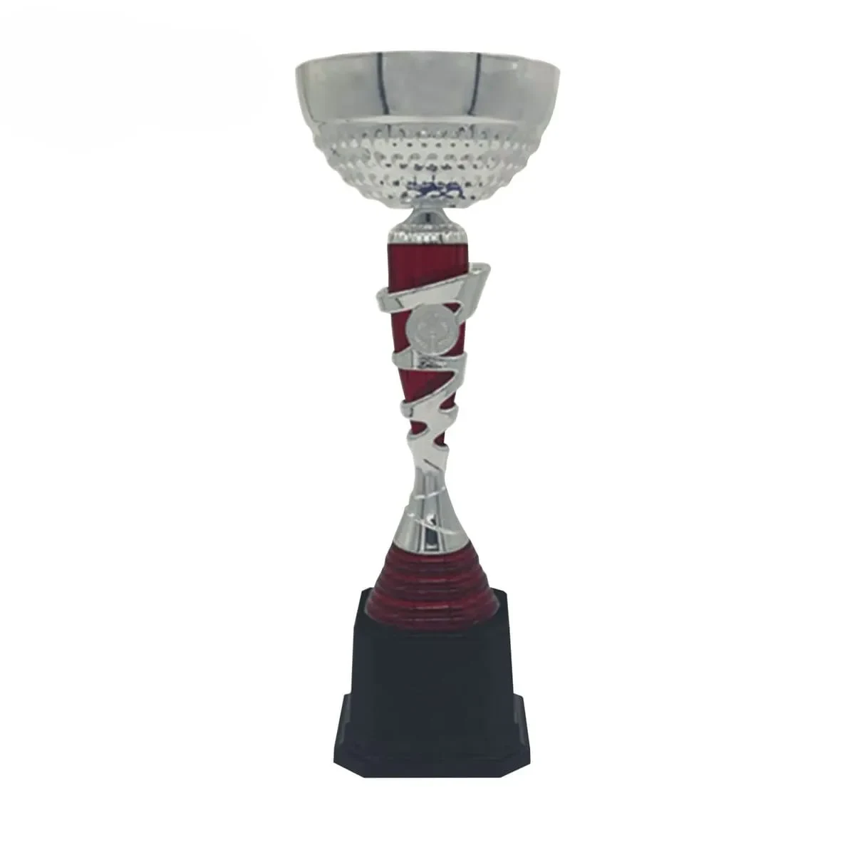 Metal Cup Trophy (SILVER RED / SILVER BLUE) BAW708 product image 2