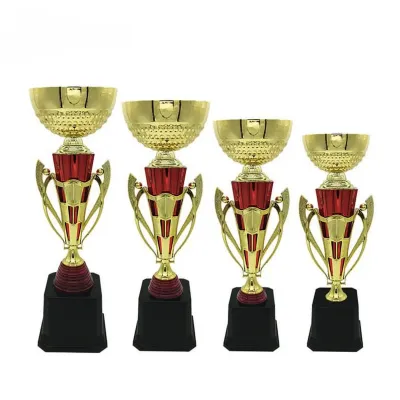 Metal Cup Trophy (GOLD RED) BAW715