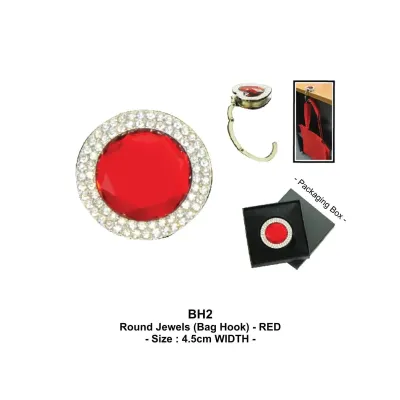 Round Jewels Bag Hook BH2