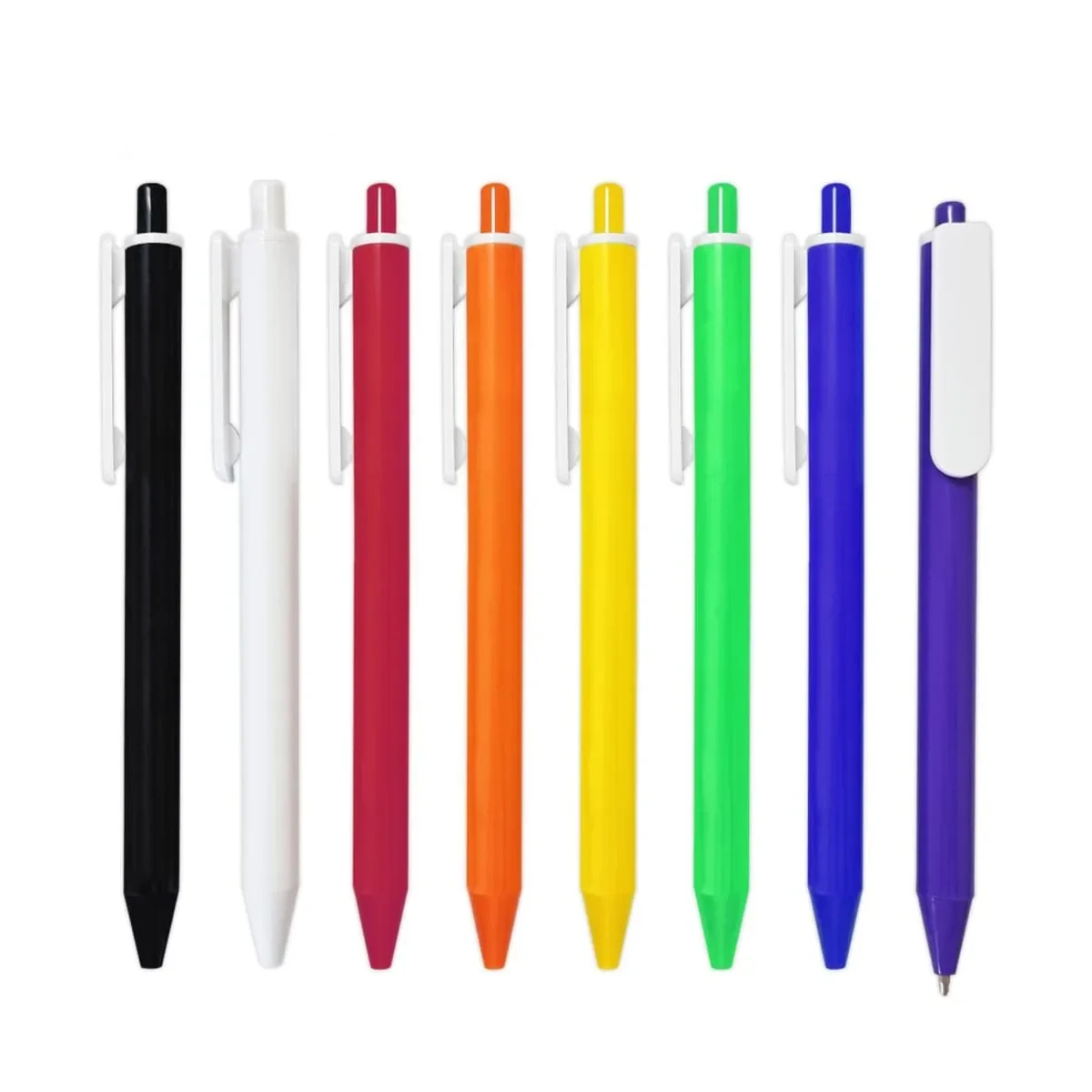 Clip Pen (BLACK / WHITE / RED / ORANGE / YELLOW / GREEN / BLUE / PURPLE) Big