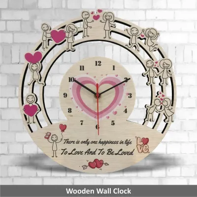 Wooden Wall Clock CL006