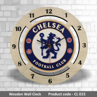 Wooden Wall Clock CL015