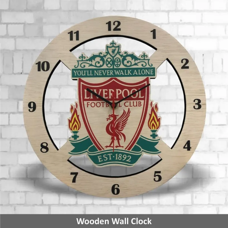 Wooden Wall Clock CL016 mixed materials product image