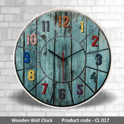 Wooden Wall Clock CL017