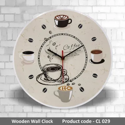 Wooden Wall Clock CL029