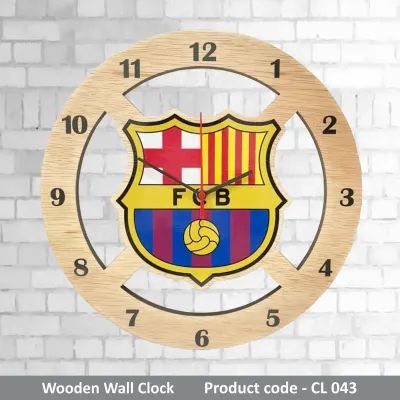 Wooden Wall Clock CL043