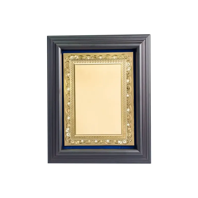 Wooden Plaque with Aluminum Plate (BLUE) EP137 product image
