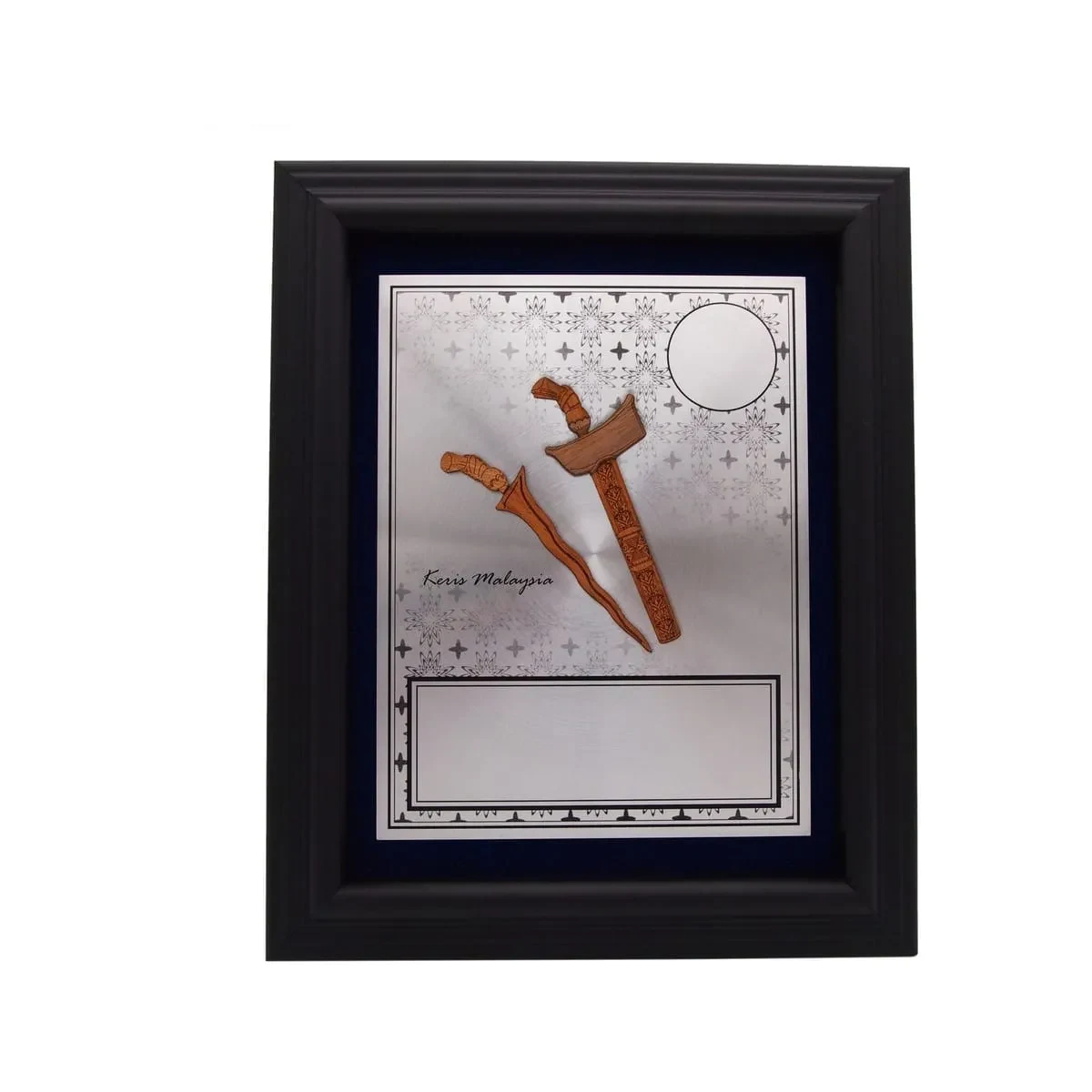 Wooden Frame with Multi Layer (Keris) (BLUE) EP151 product image