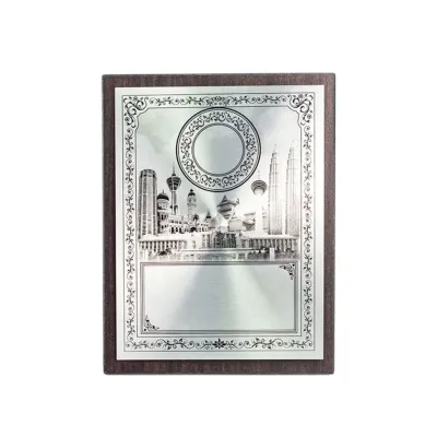 Plastic Stand with Cultural Aluminum Plate EP201