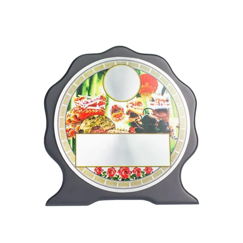 Wooden Plaque with Chinese Aluminum Plate EP234 product image