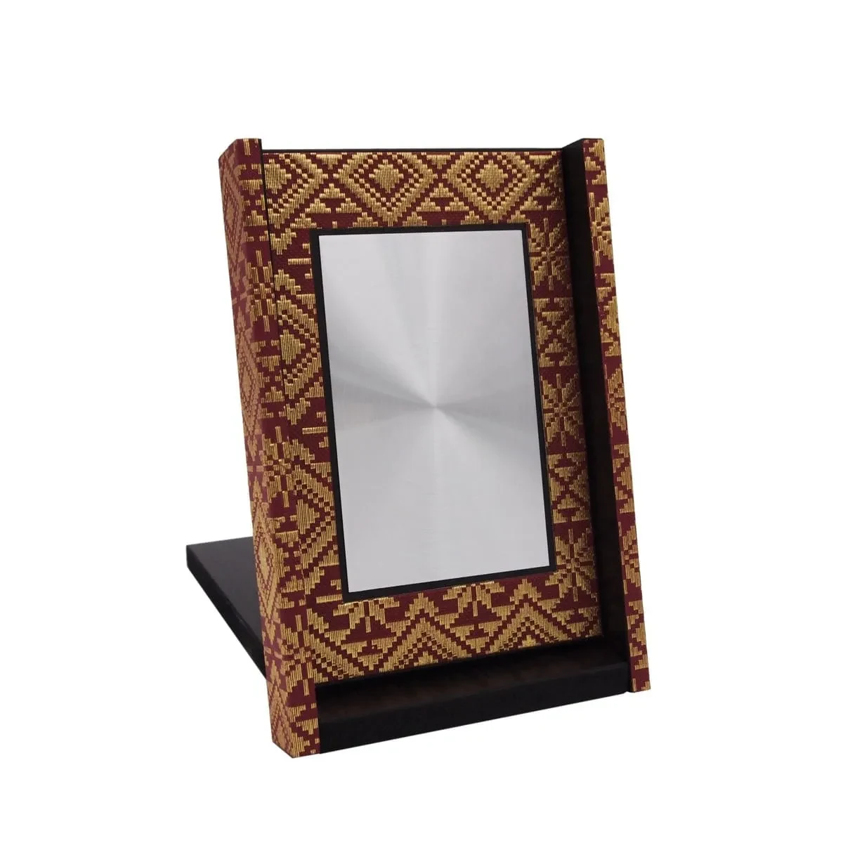 Songket Wooden Box with Aluminium Plate EP246 product image