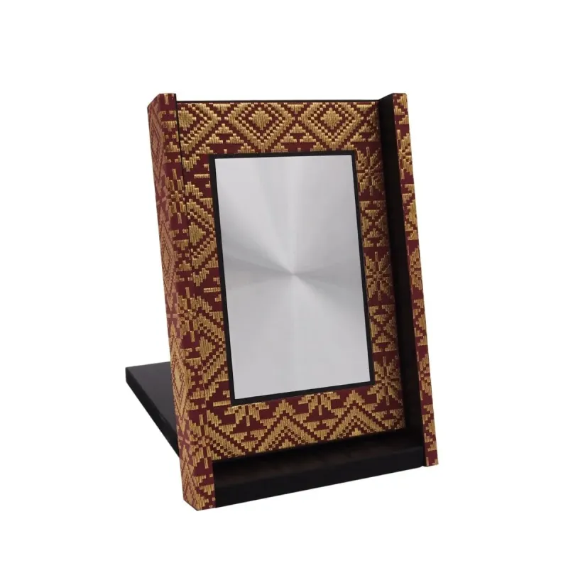 Songket Wooden Box with Aluminium Plate EP246 product image