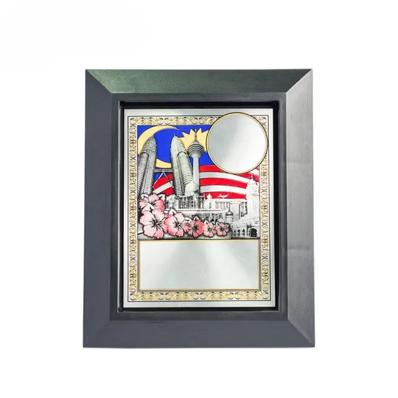 Plastic Plaque with Cultural Aluminum Plate EP628 acrylic plaques product image