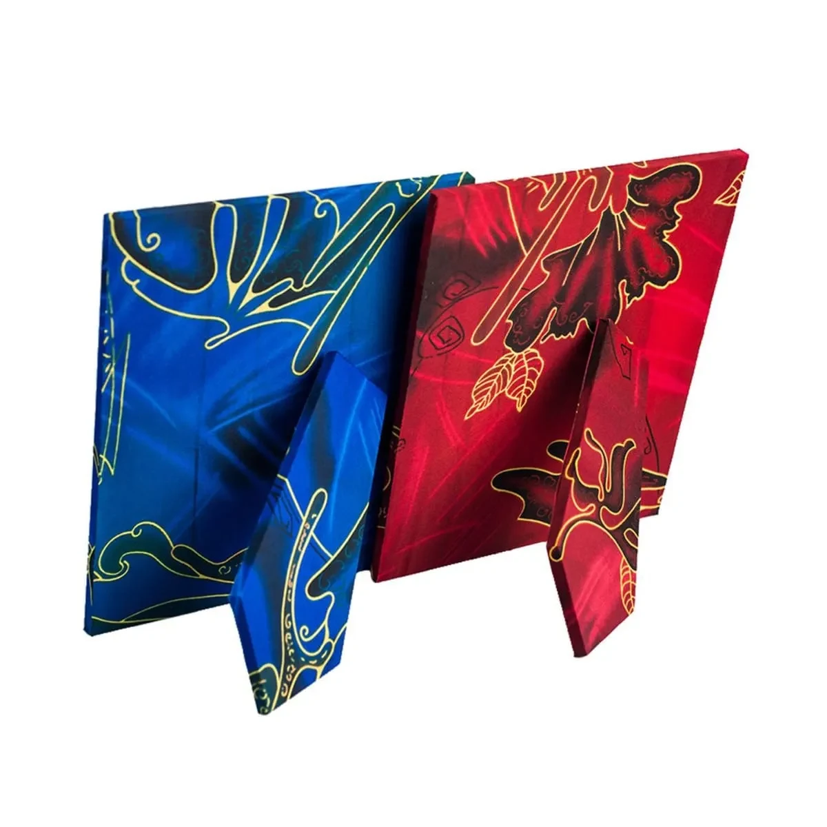 Batik Wooden Plaque with Gold Sticker (BLUE) EP316 product image 3