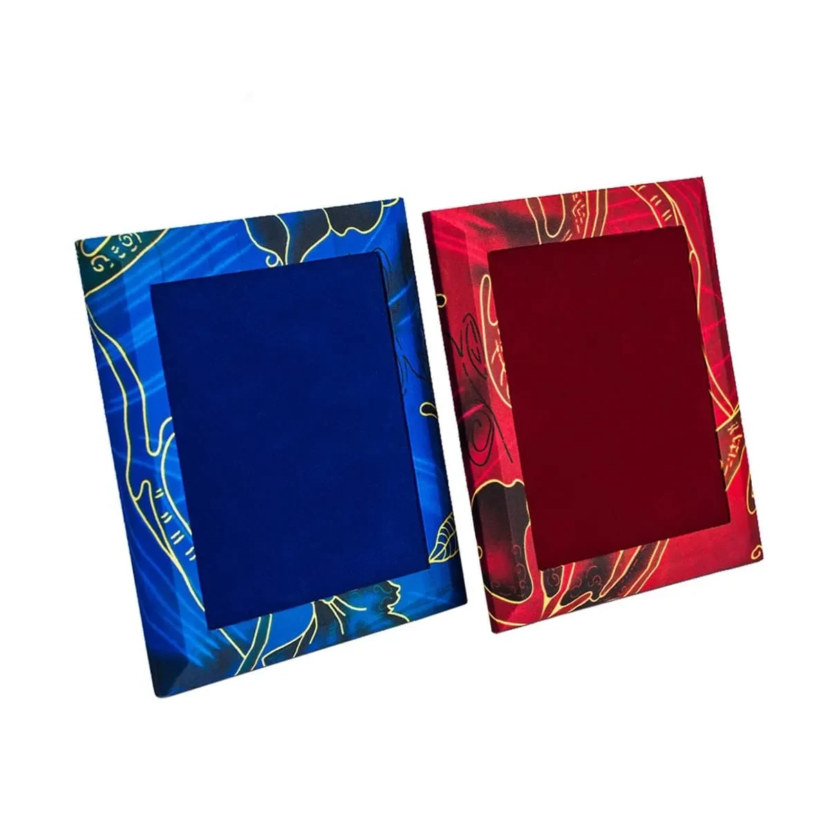 Batik Wooden Plaque with Gold Sticker (BLUE) EP316 product image 2