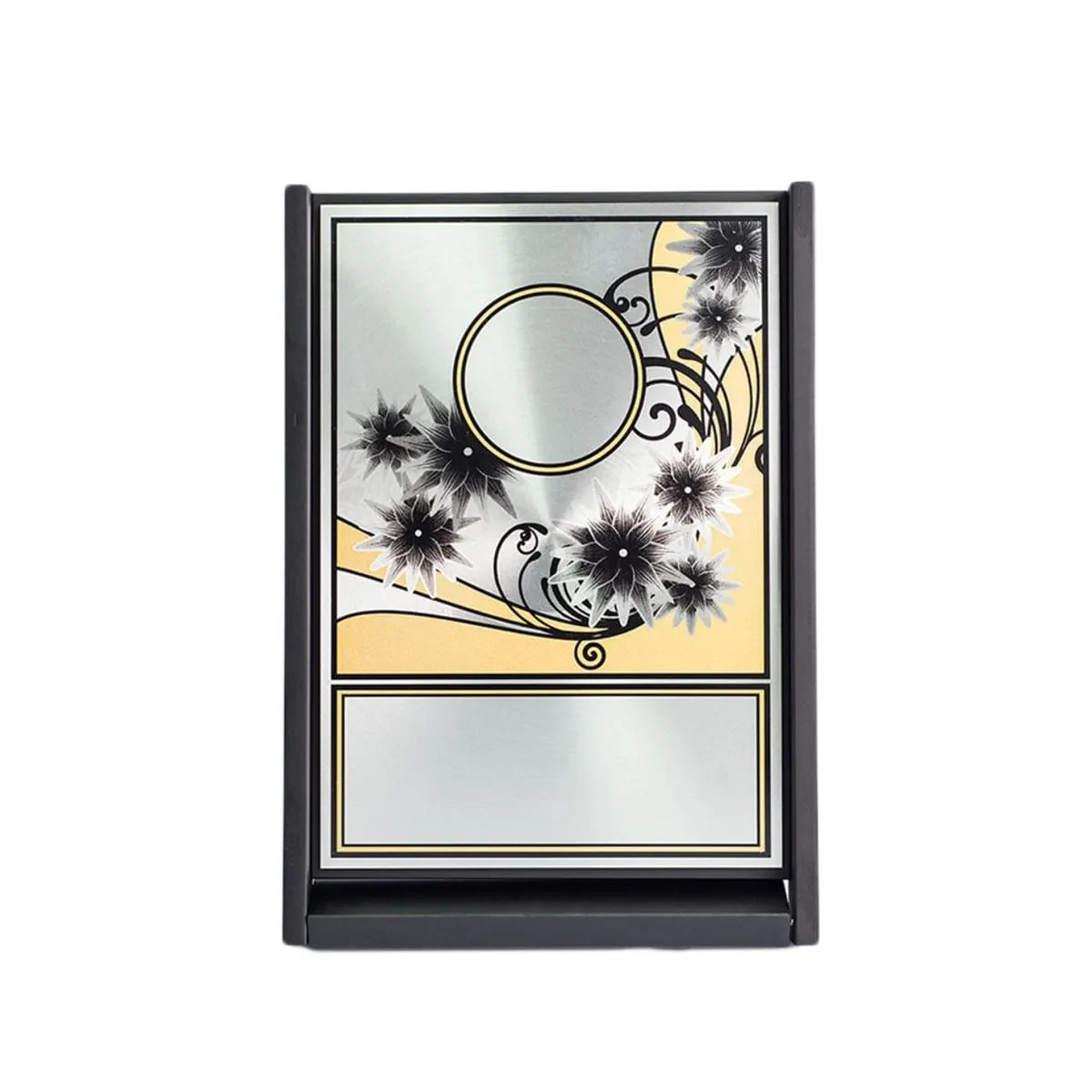 Wooden Box with Bunga Aluminum Plate EP683 product image