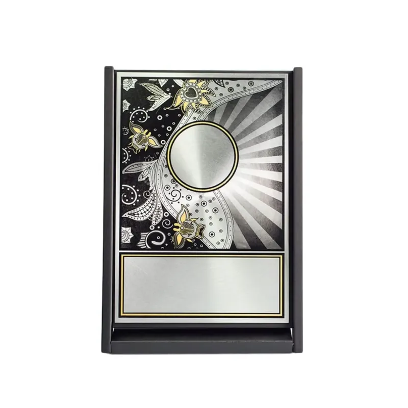 Wooden Box with Bunga Aluminum Plate EP684 product image