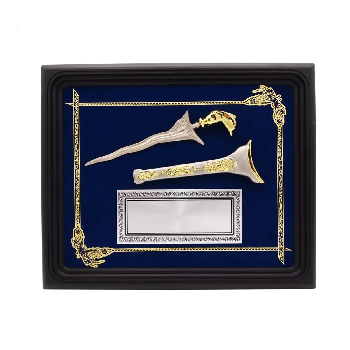 Keris in Small Frame with Gold Line EP7007 wooden plaques product image