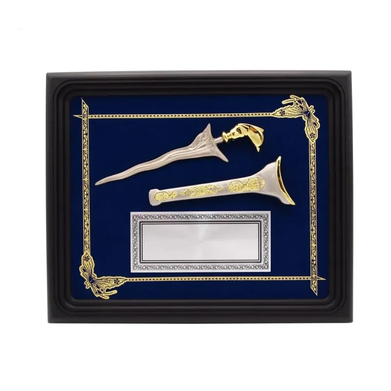 Keris in Small Frame with Gold Line EP7007 wooden plaques product image