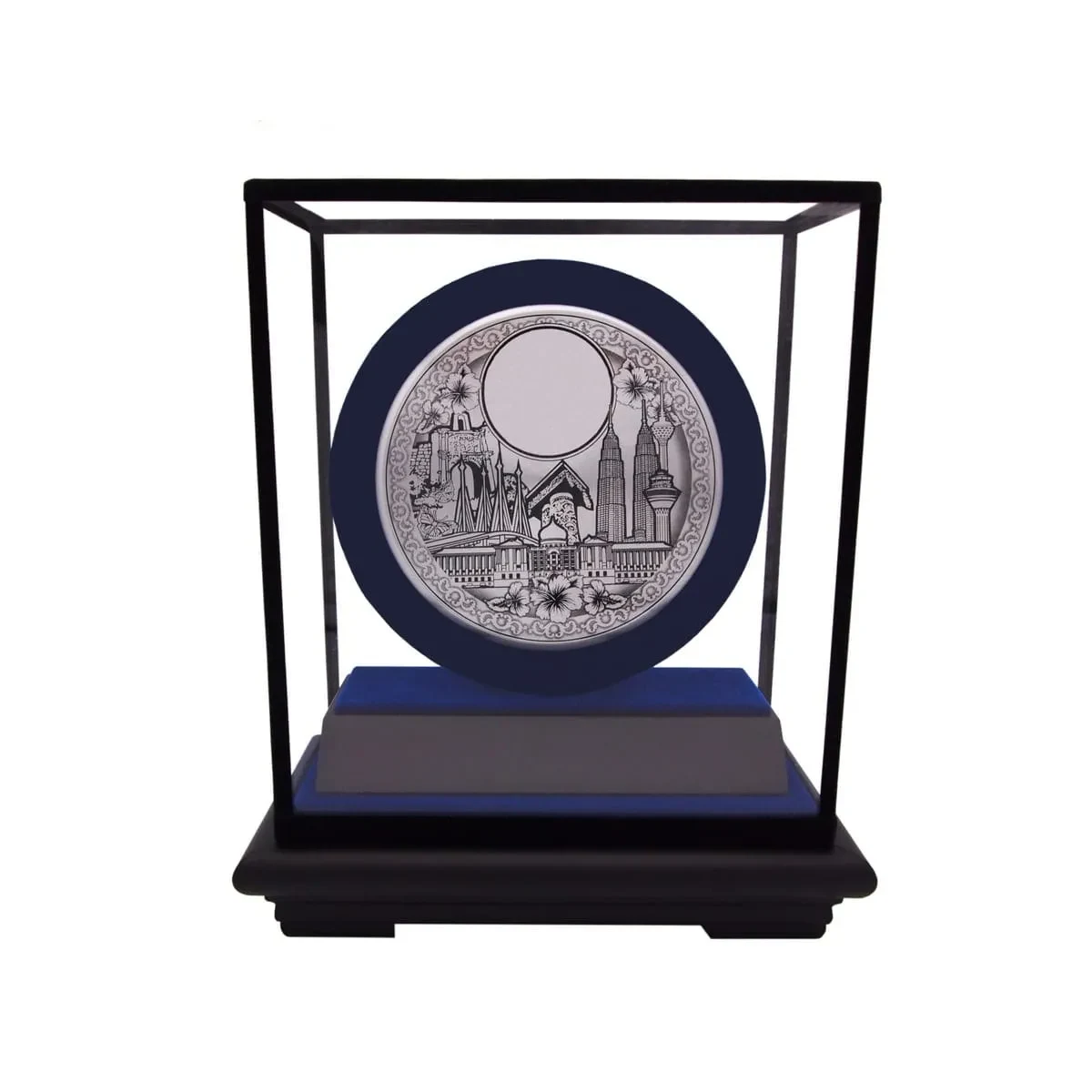 Malaysia Aluminium Plate on Acrylic Casing (BLUE) EP7010