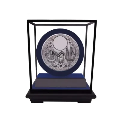 Malaysia Aluminium Plate on Acrylic Casing (BLUE) EP7010