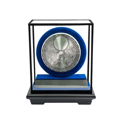 Aluminium Plate on Acrylic Casing (BLUE) EP7012
