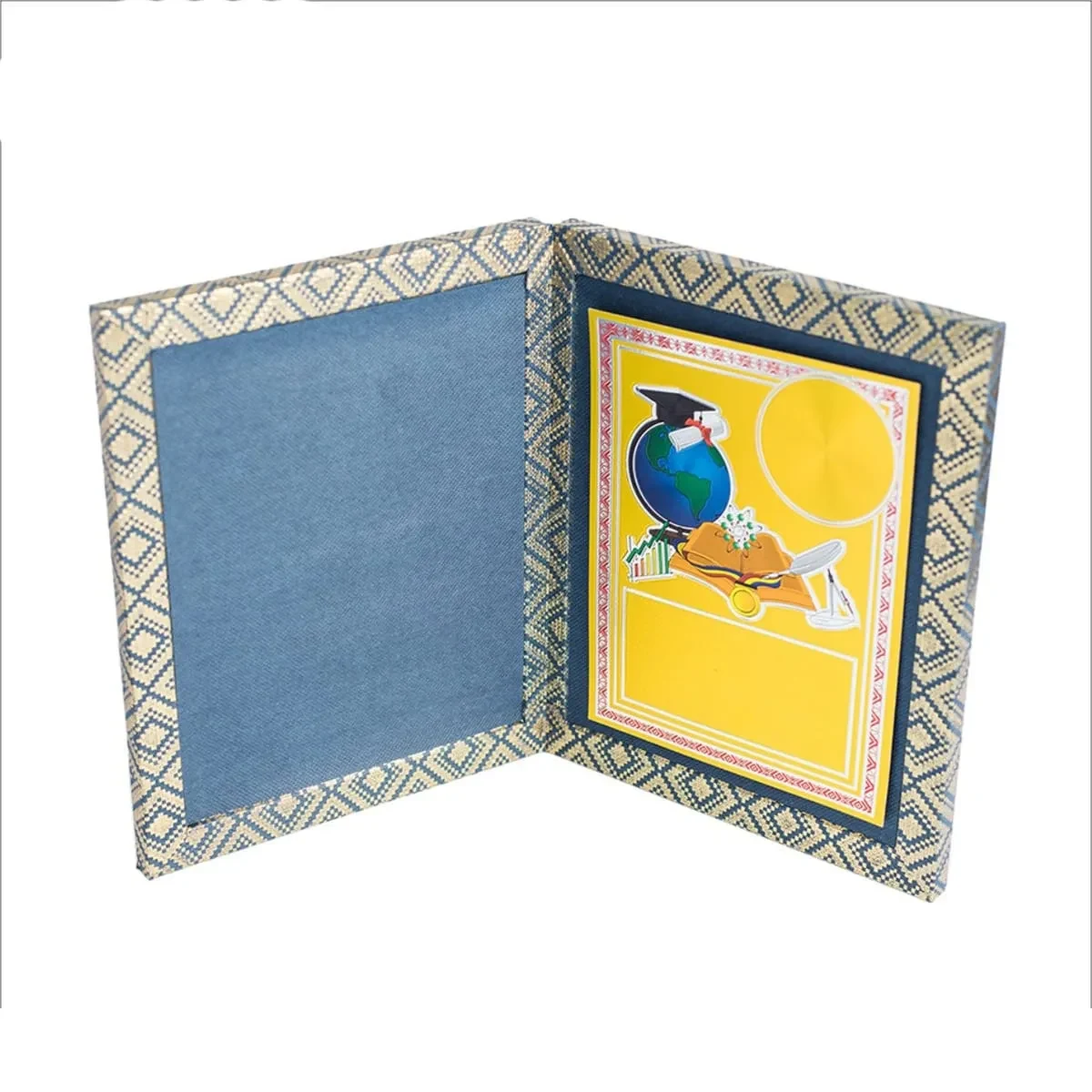 Songket Book with Gold Sticker (BLUE) EP718