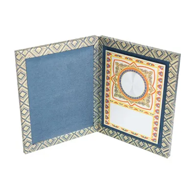 Songket Book with Gold Sticker (BLUE) EP728